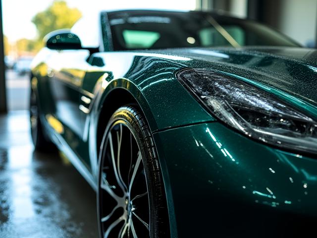 Gleaming car after a professional wash at Ironclad Suds, Melbourne